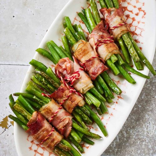 Green beans with bacon