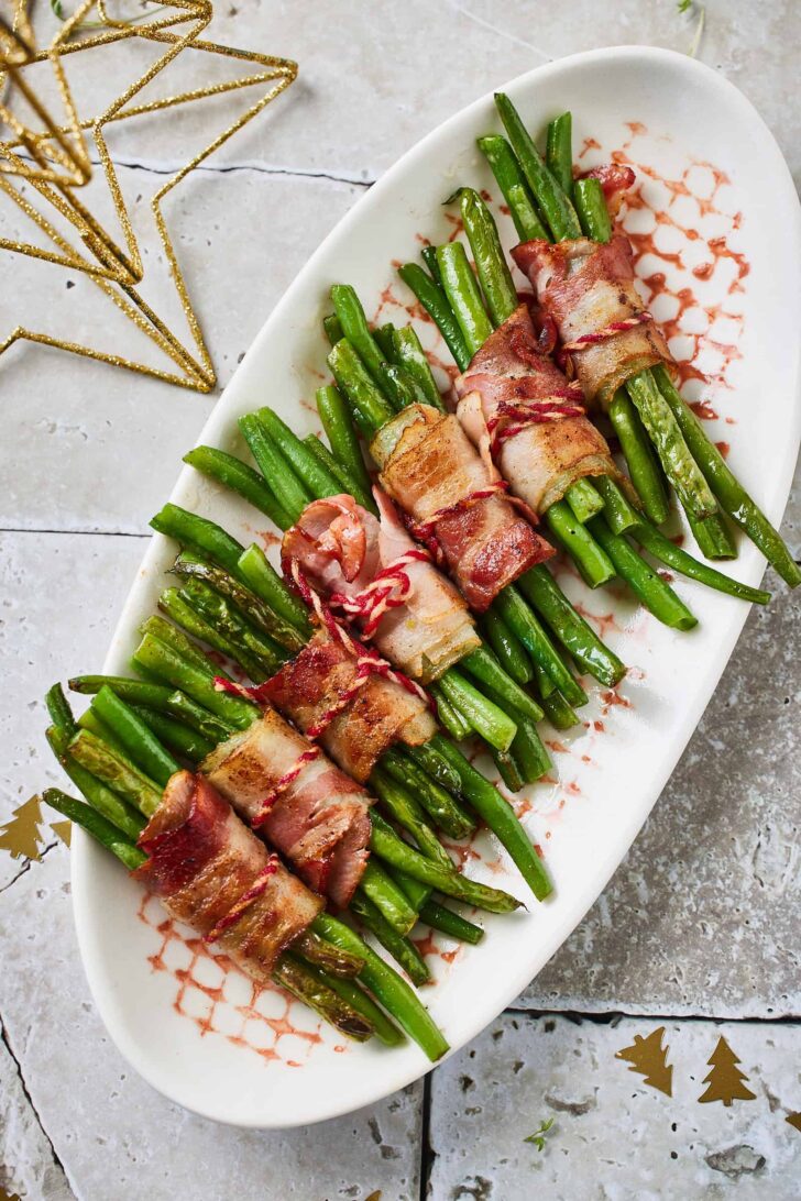 Green beans with bacon