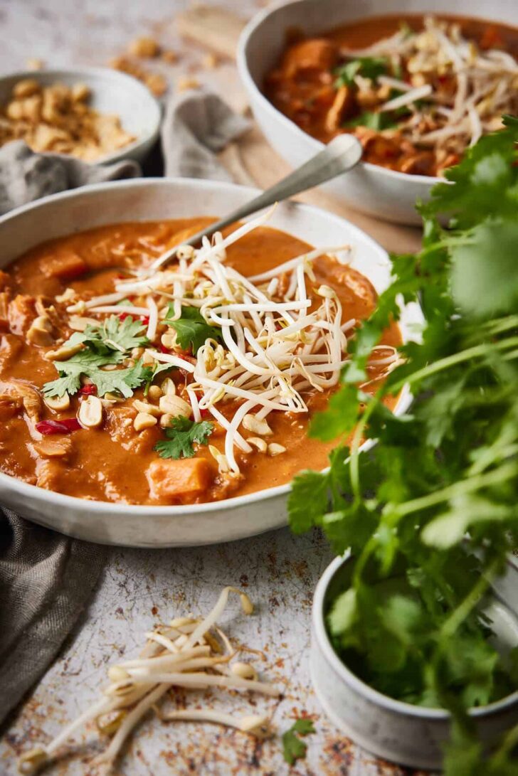 peanut soup with sweet potato