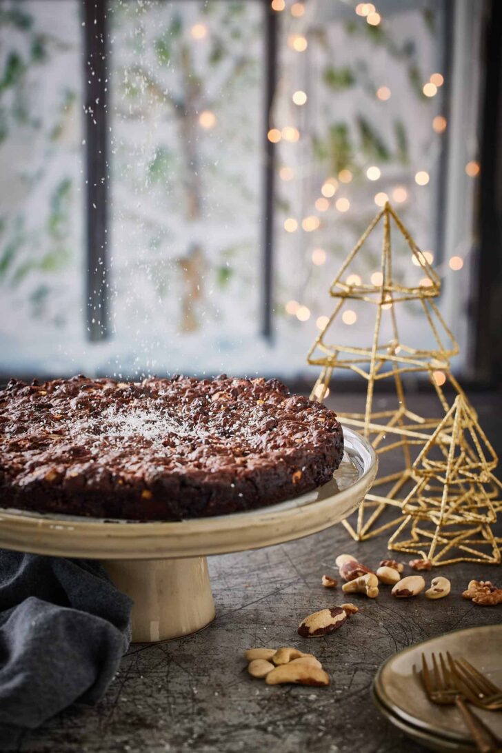 panforte with chestnut flour