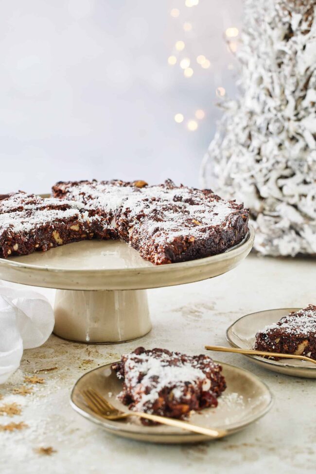 panforte with chestnut flour