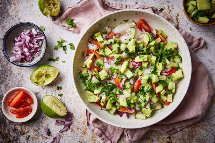 Aguachile recipe with fresh cod