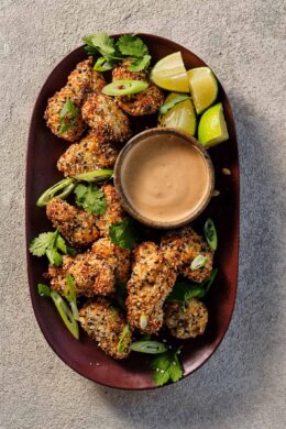 Asian chicken nuggets air fryer