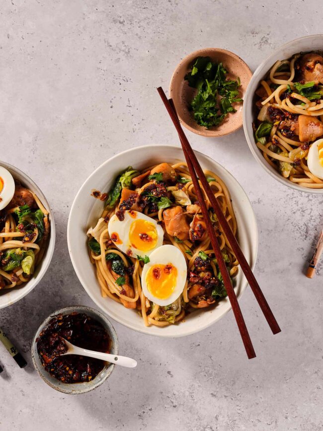 Curly endive recipe with honey chicken