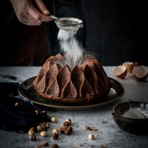 Chocolate hazelnut cake