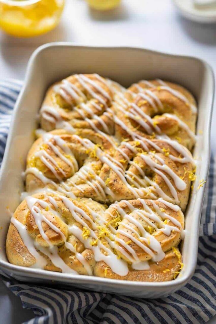 lemon curd buns
