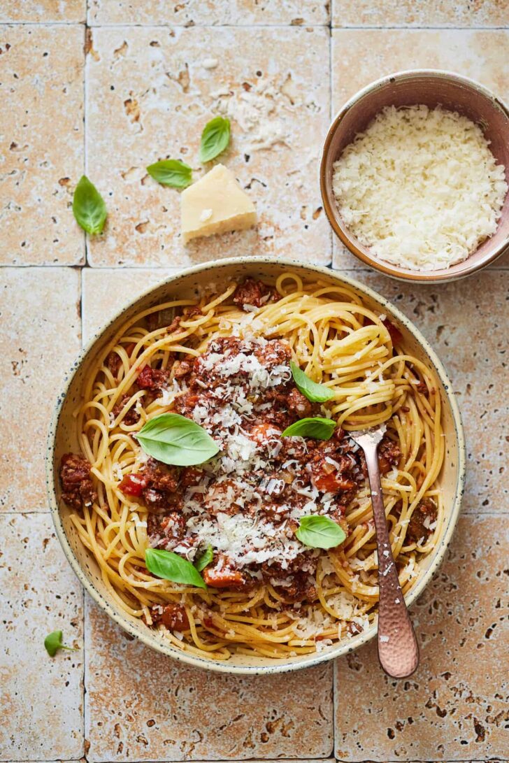 slow cooker spaghetti bolognese