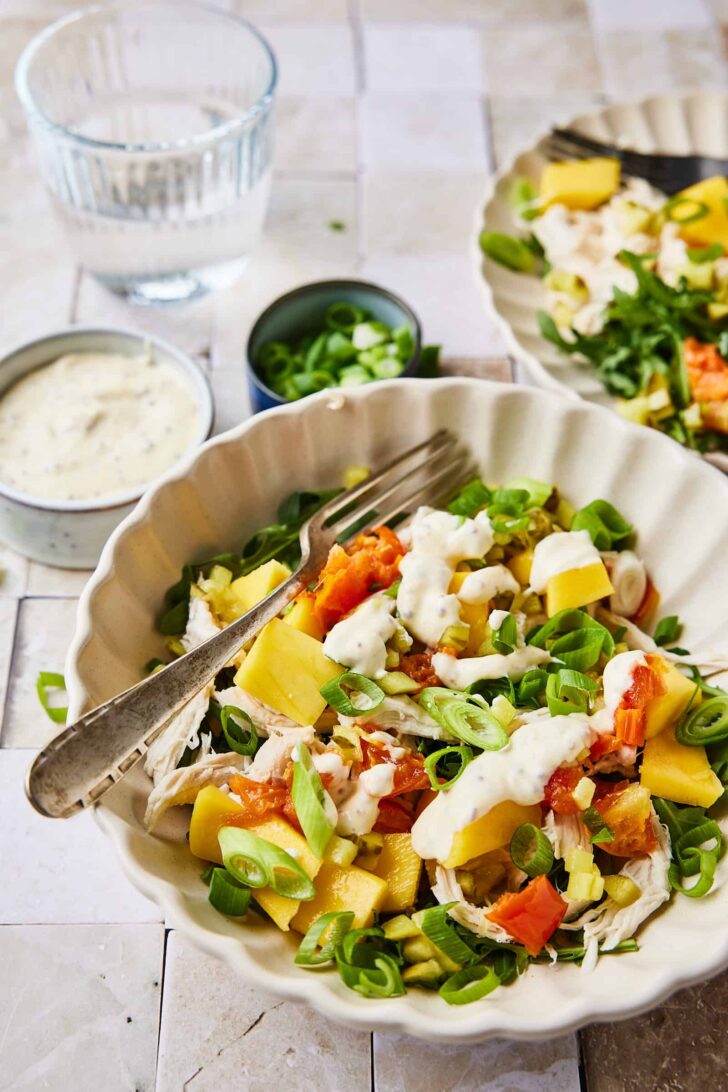 Chicken mango salad