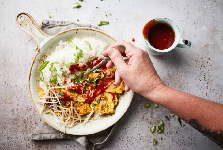 Egg foo young (foeyonghai)