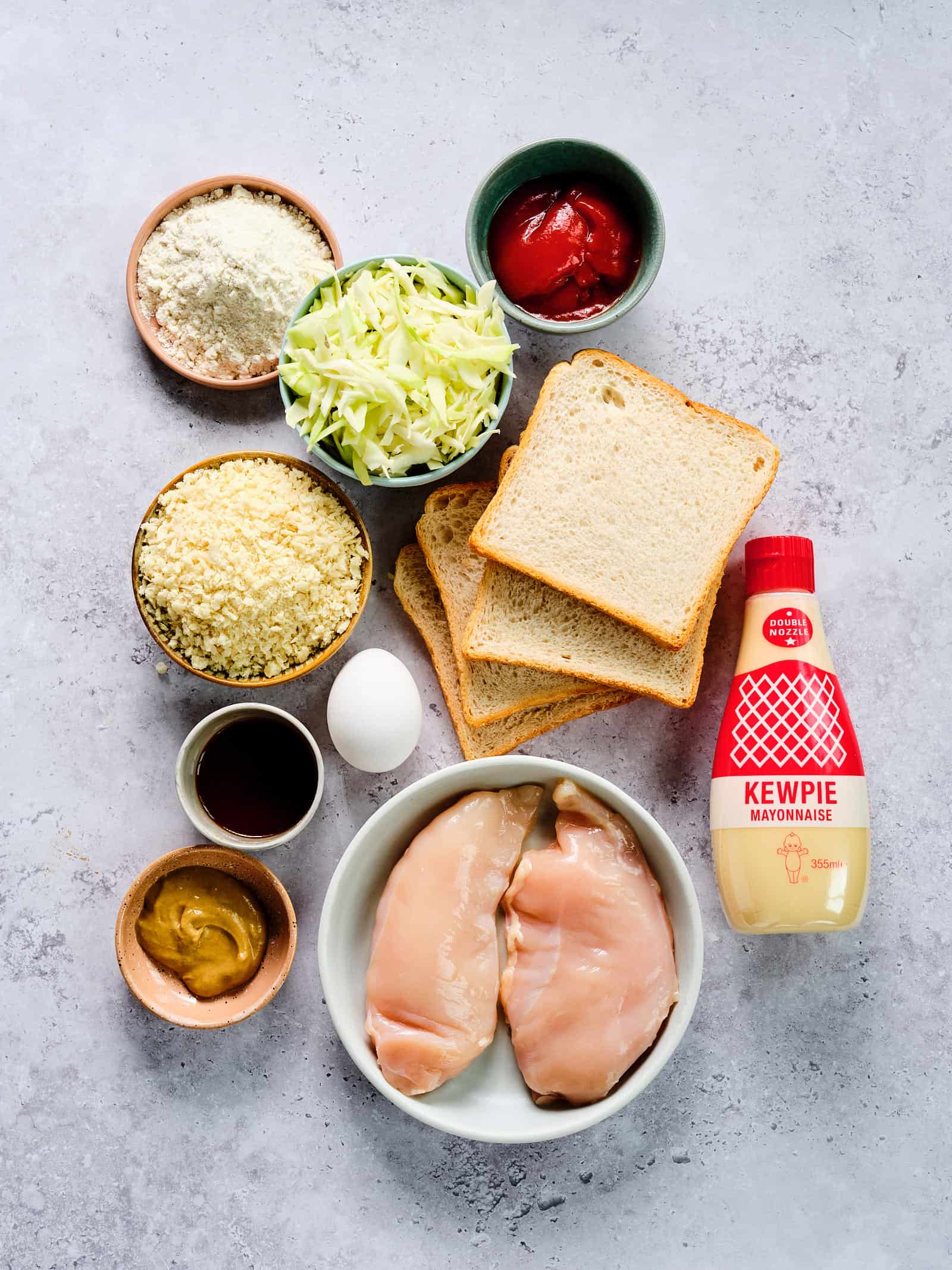 Katsu sando sandwich