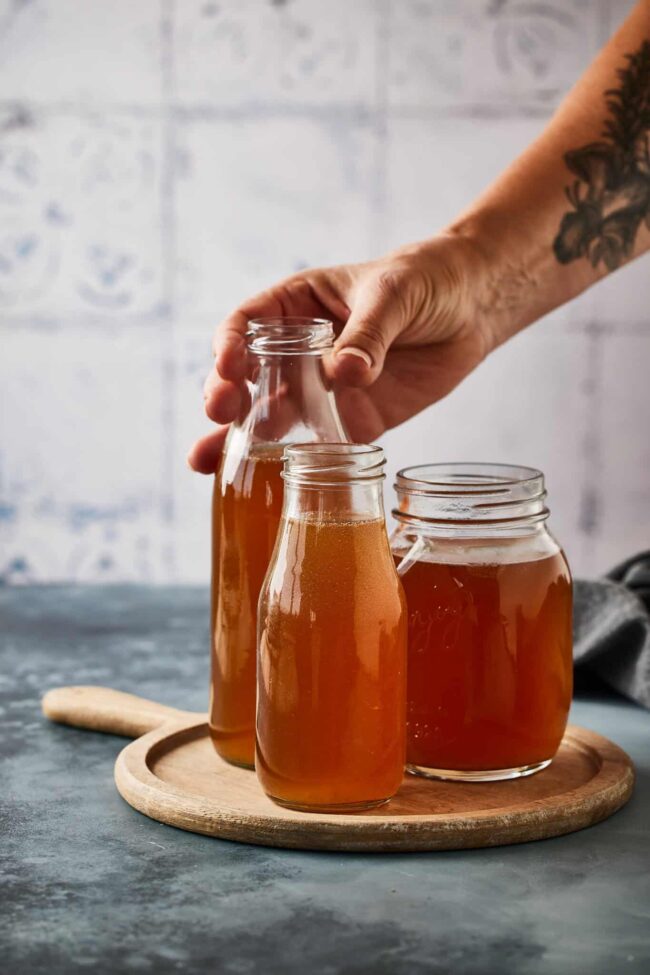 Chicken bone broth