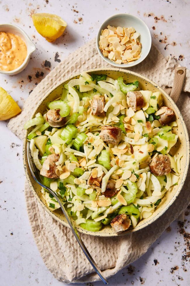 Fennel salad with apple