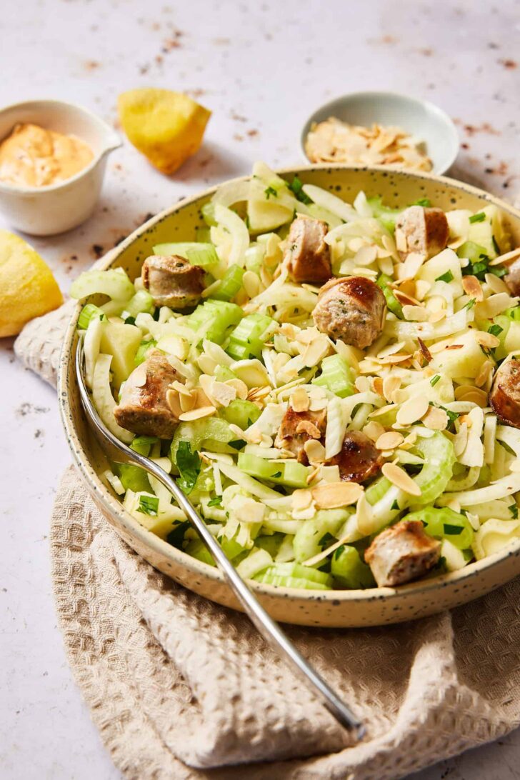 Fennel salad with apple