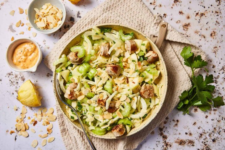 Fennel salad with apple