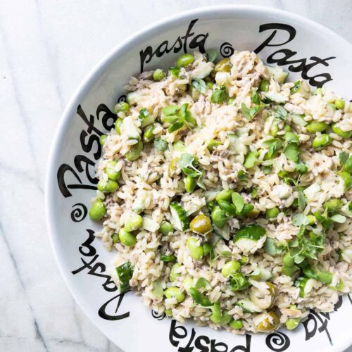 pasta salad with tuna