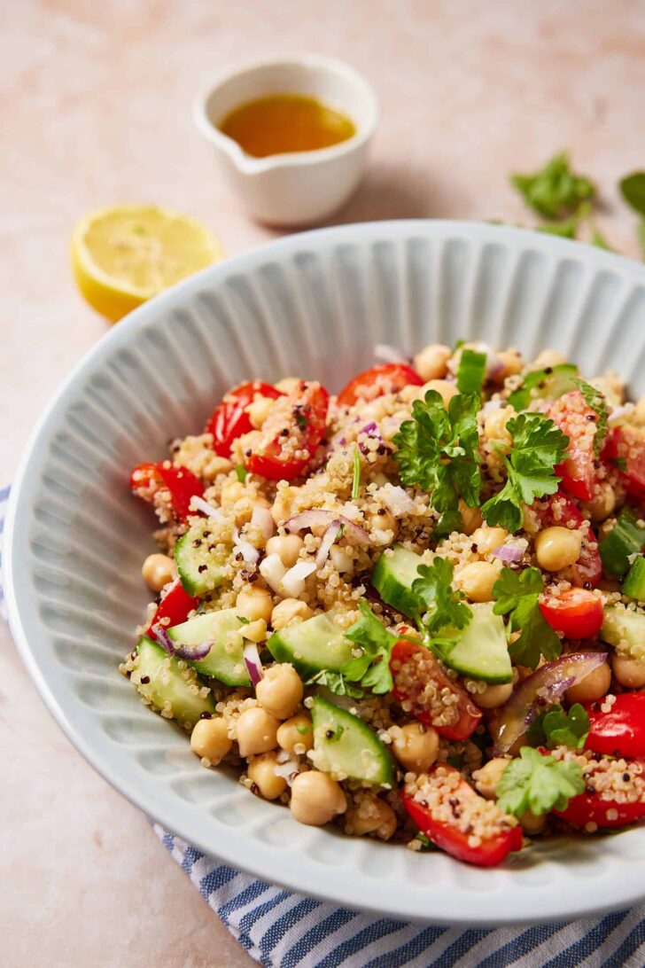 vegan quinoa salad