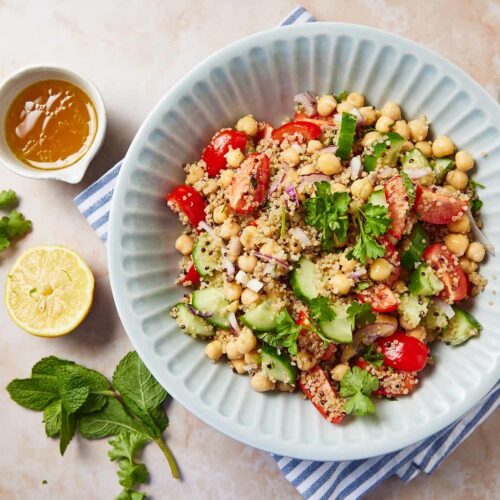 vegan quinoa salad