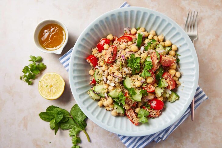 vegan quinoa salad