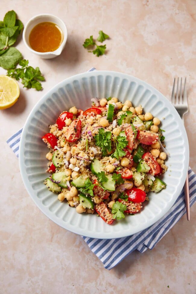 vegan quinoa salad