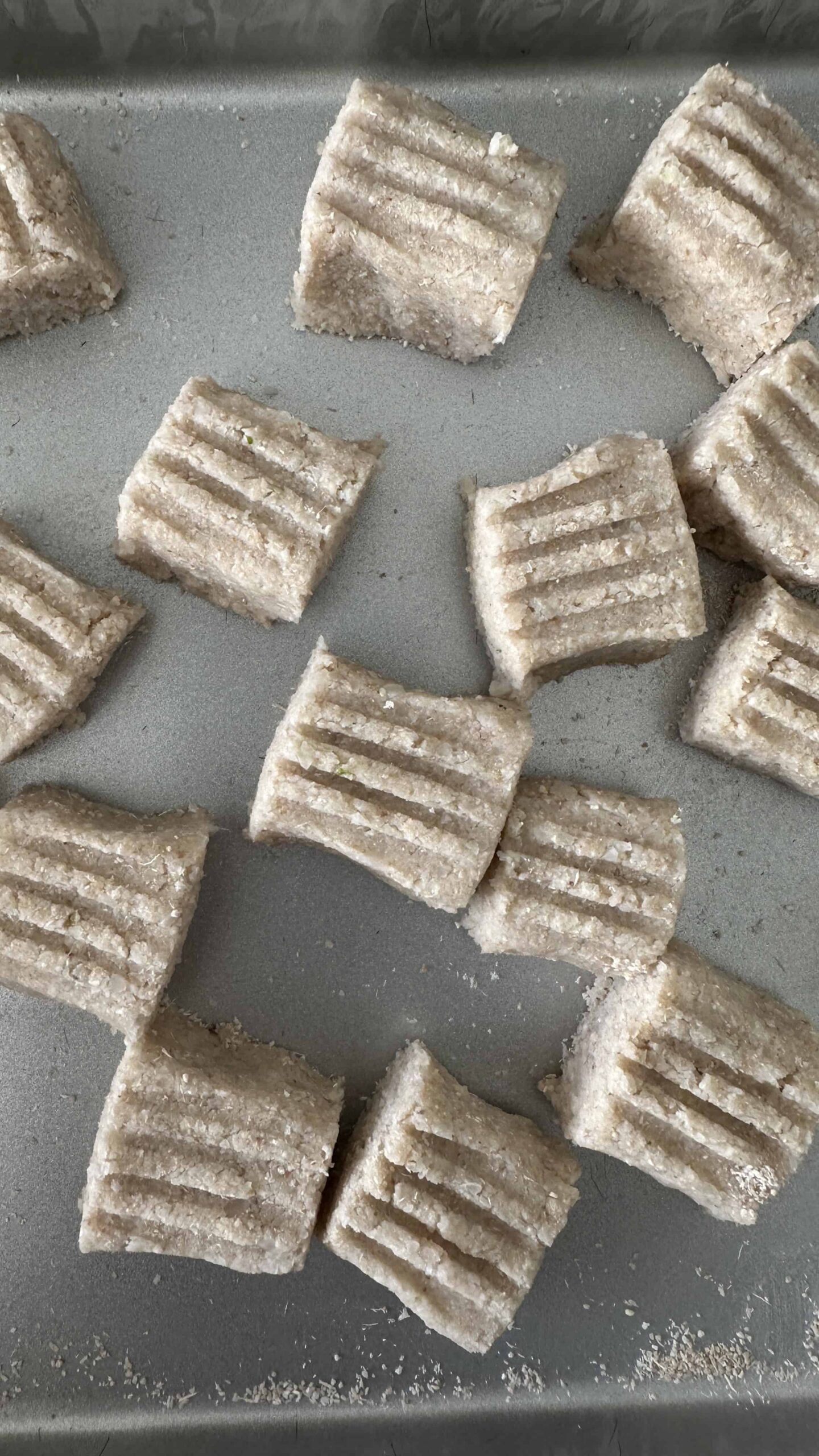 pillows ready for cooking