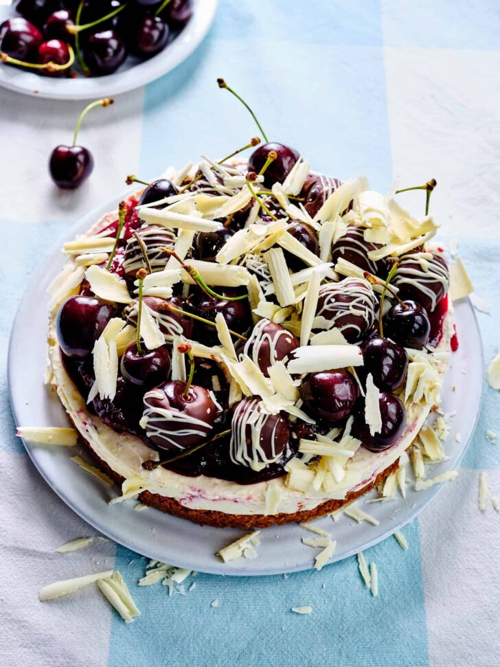 no bake cherry cheesecake