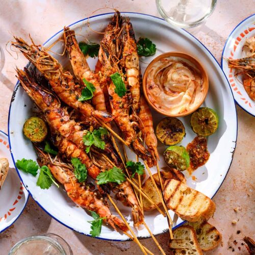 Grilled prawn recipe