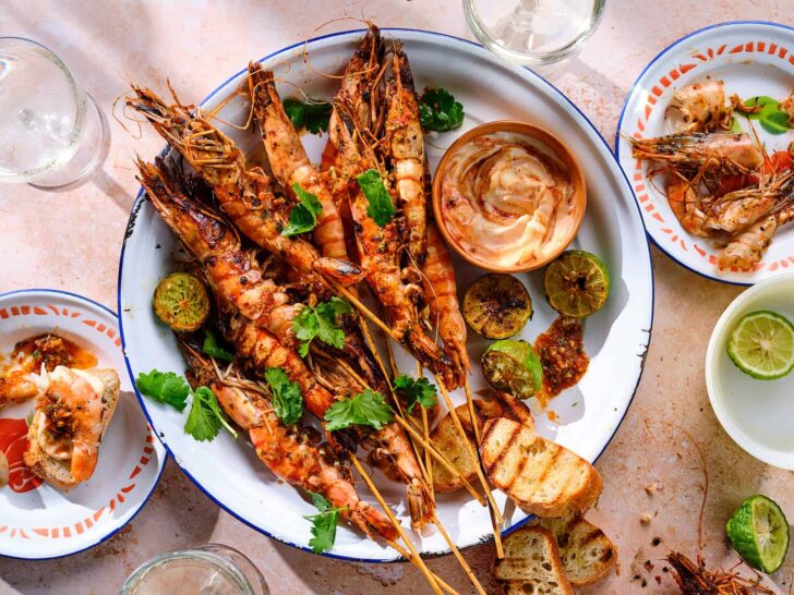 Grilled prawn recipe