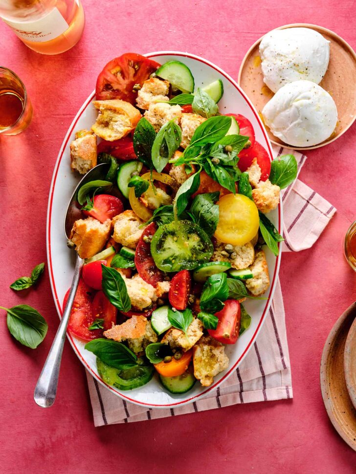 Panzanella salad