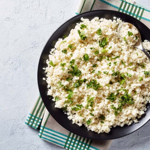 how to make cauliflower rice