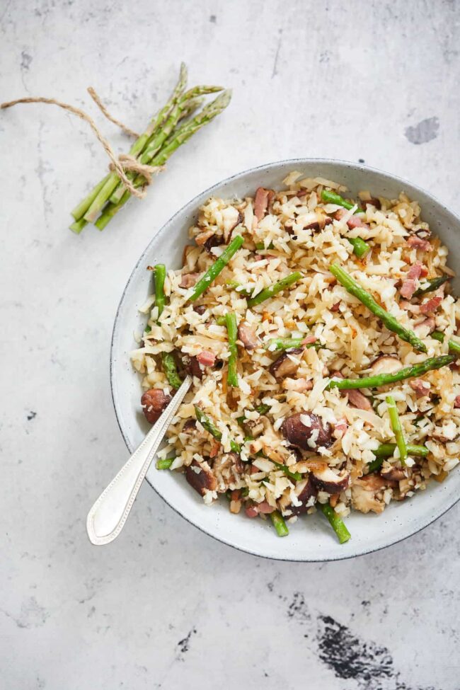 how to make cauliflower rice