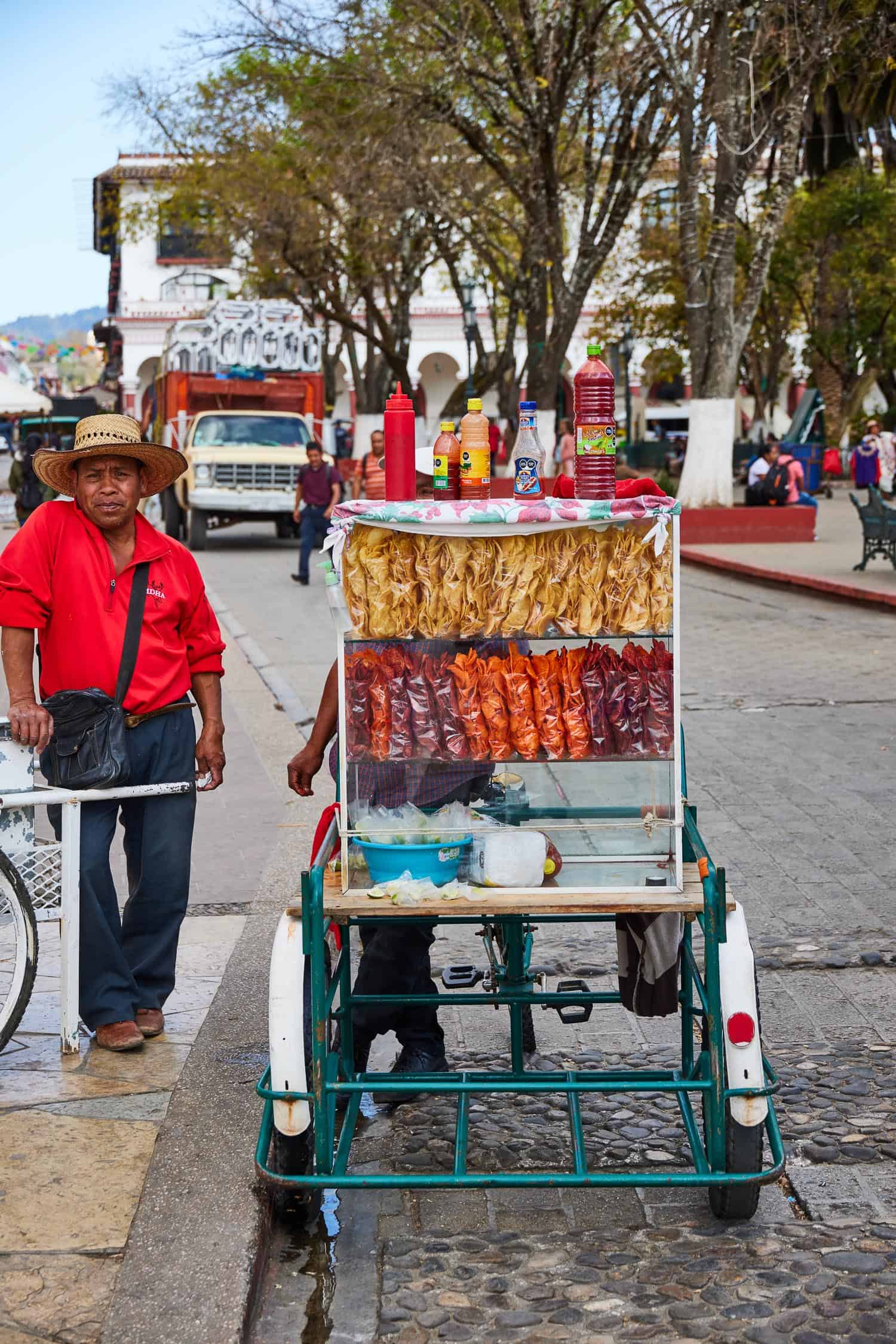 street stall vendor Yucatan