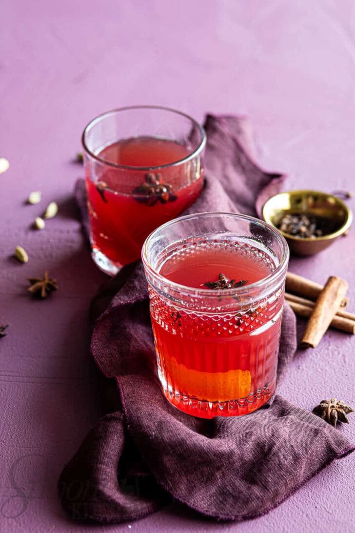 Mulled wine without alcohol