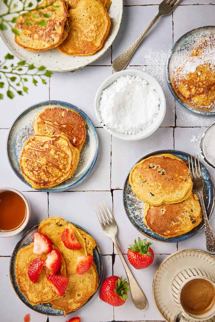 pumpkin pancakes - arepa di pampuna