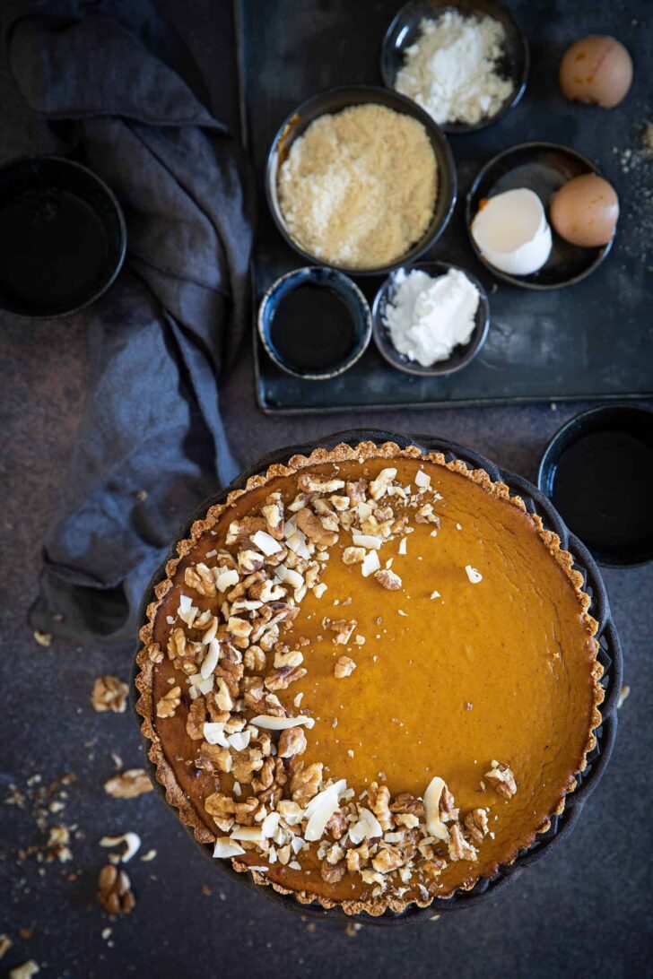 healthy pumpkin pie