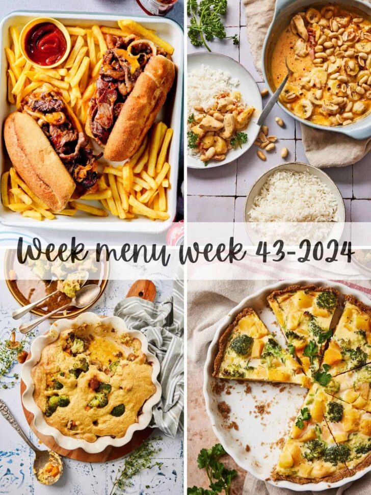 week menu week 43