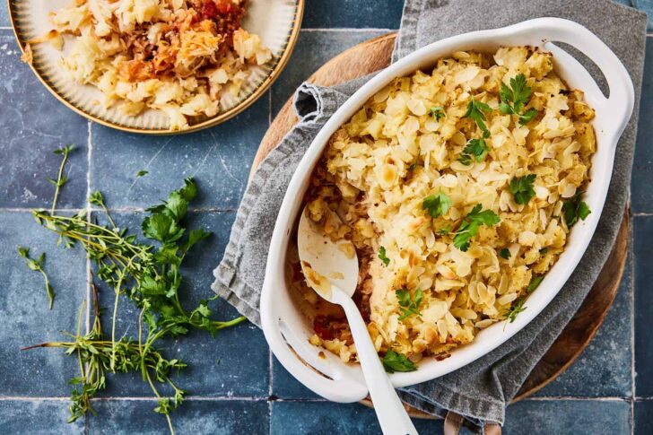 Sauerkraut casserole
