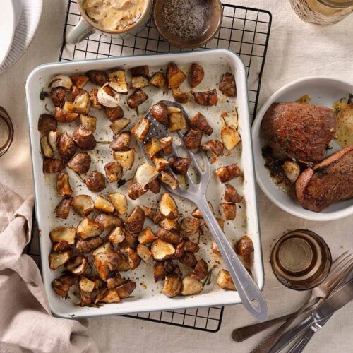 Roasted Jerusalem artichokes