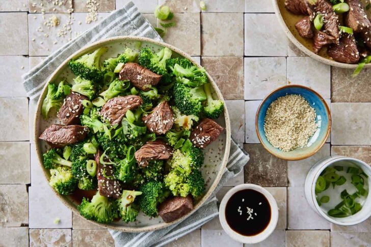Broccoli stir fry
