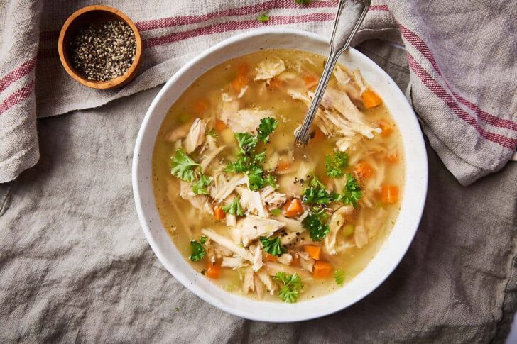 Old fashioned chicken soup