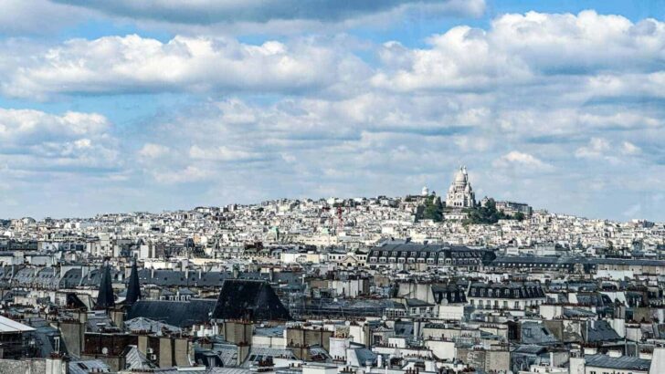 View from centre pompidou