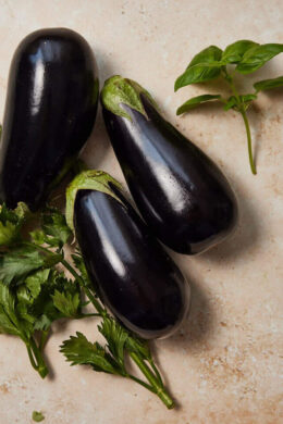 Storing eggplant