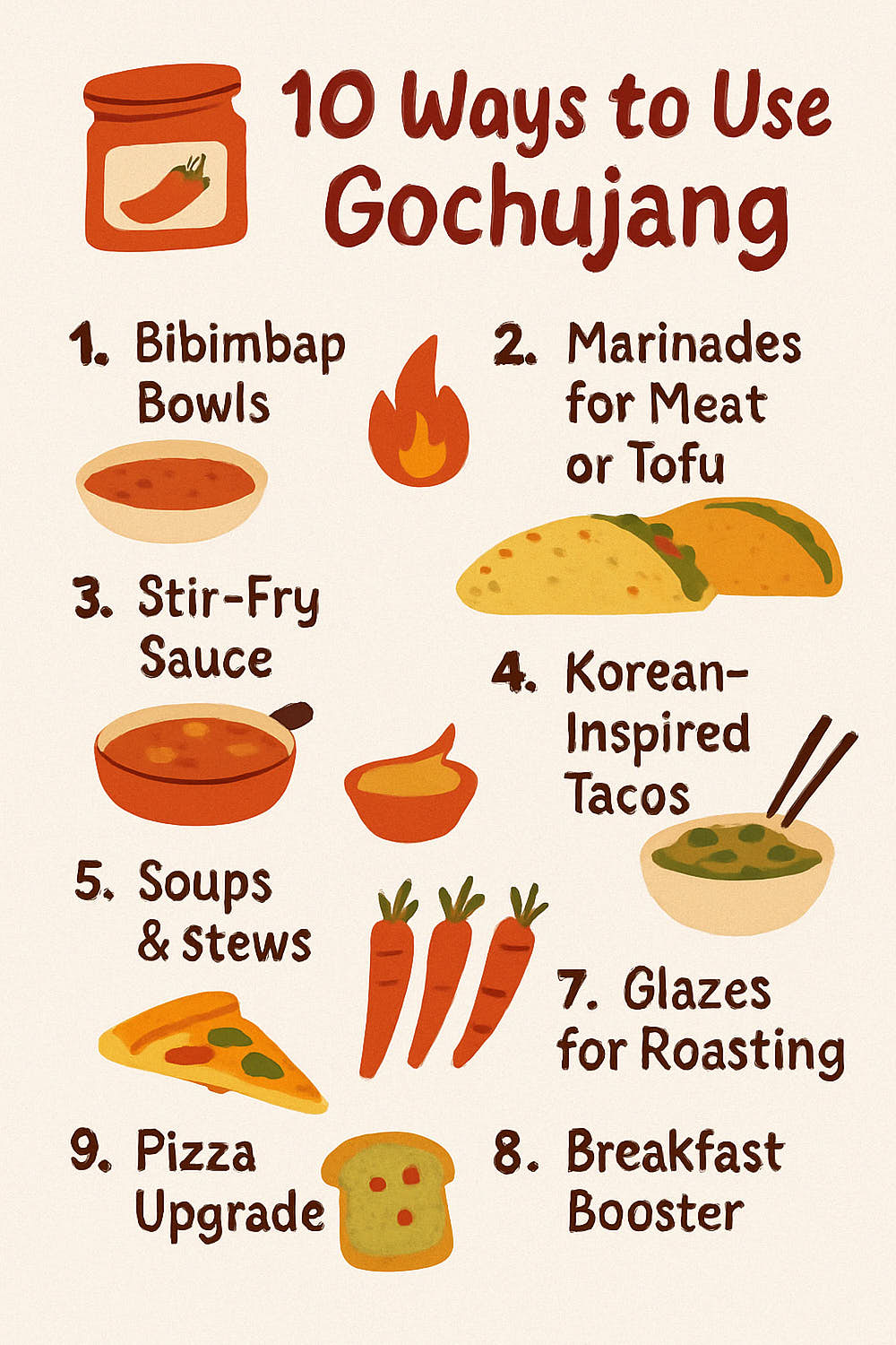 Ways to use gochujang