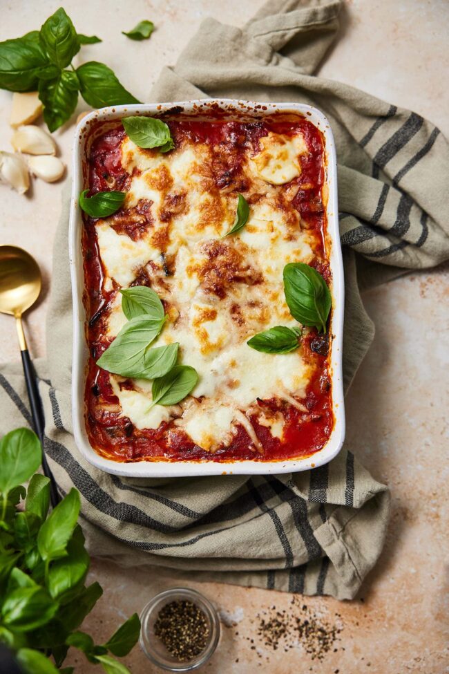 Eggplant parmigiana