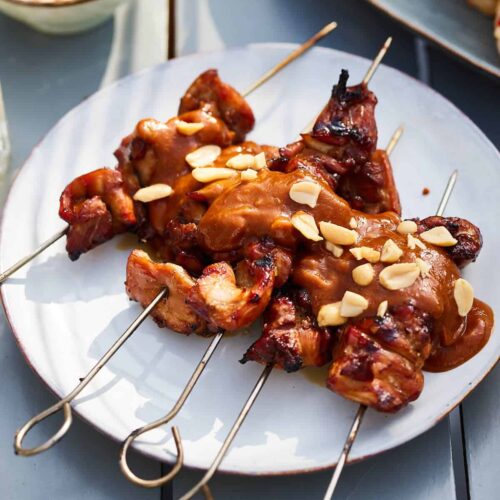Easy chicken satay recipe